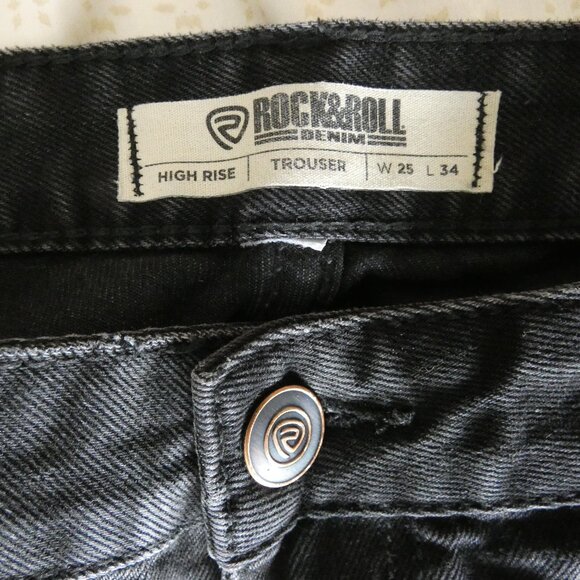 Rock and Roll Denim High Rise Flare - Picture 3 of 6